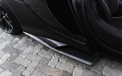 Carbon Fiber B Style Full Side Skirts - McLaren 650S