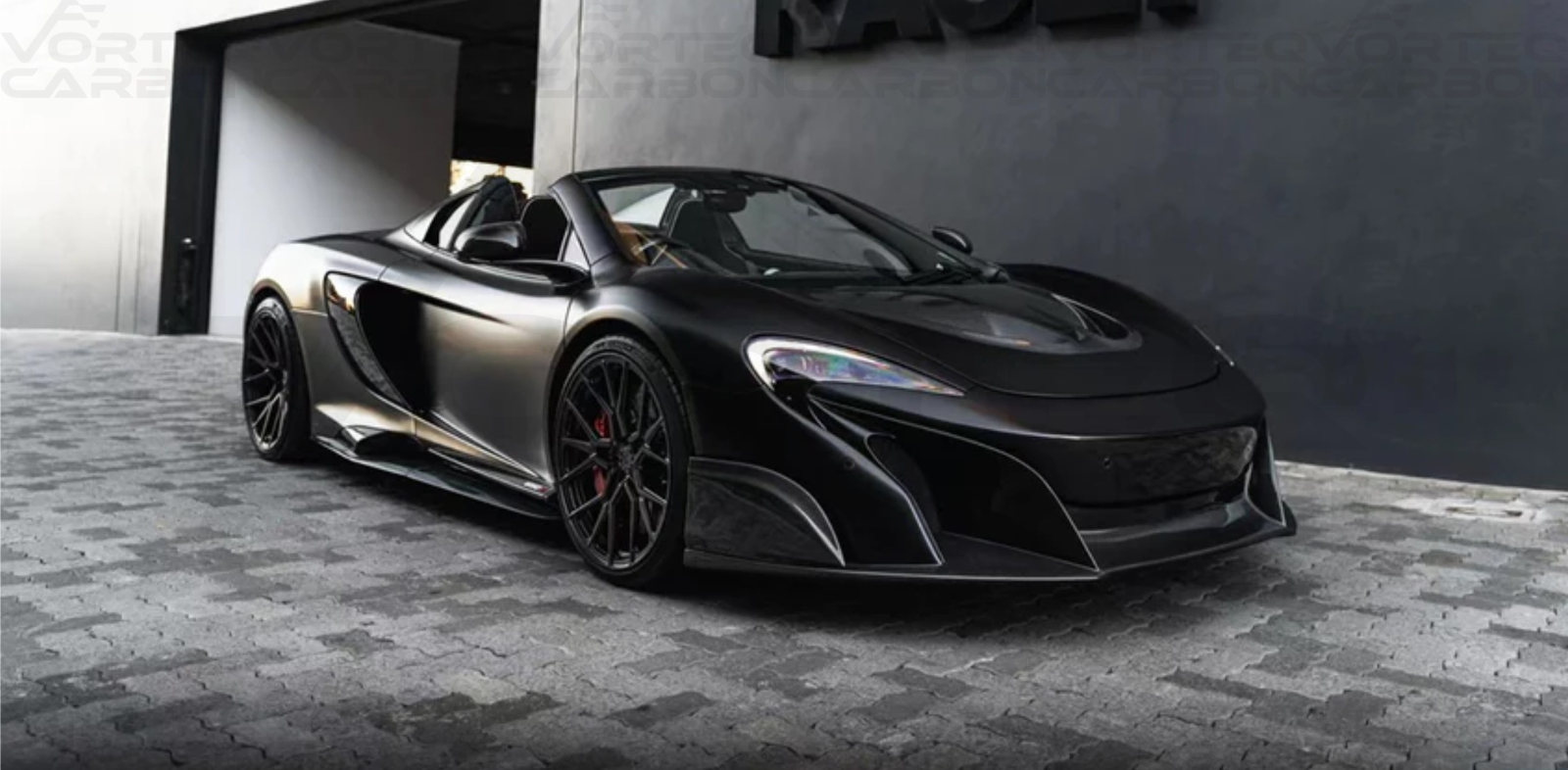 Carbon Fiber B Style Full Side Skirts - McLaren 650S