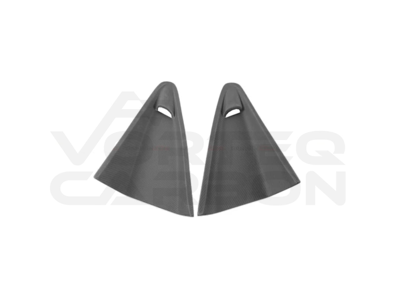 Carbon Fiber Side Window Scoops - McLaren 650S