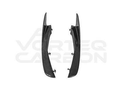 vorteq carbon fiber mclaren 720s front bumper canards Se²NWB style 5