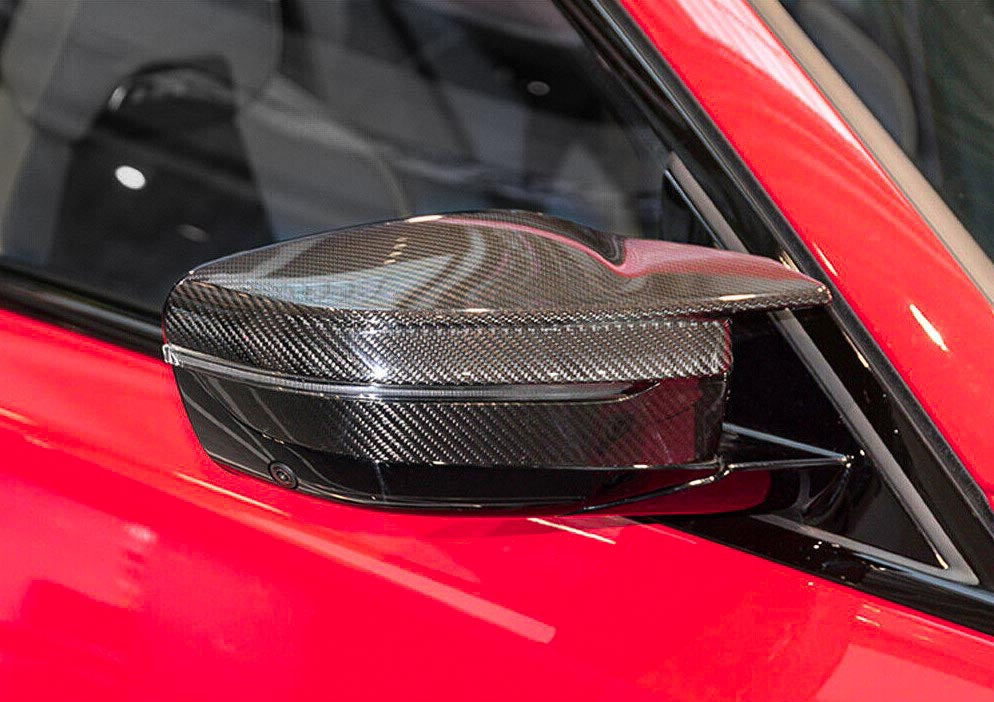 Carbon Fiber Mirror Caps - BMW G80 M3 / G82 G83 M4 / G87 M2