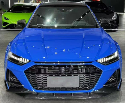 Carbon Fiber Front Lip - Audi RS6 C8 Avant (2019-2023)