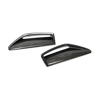 Carbon Fiber Front Side Air Scoop Vents - Audi RS6 C8 Avant (2019-2023)