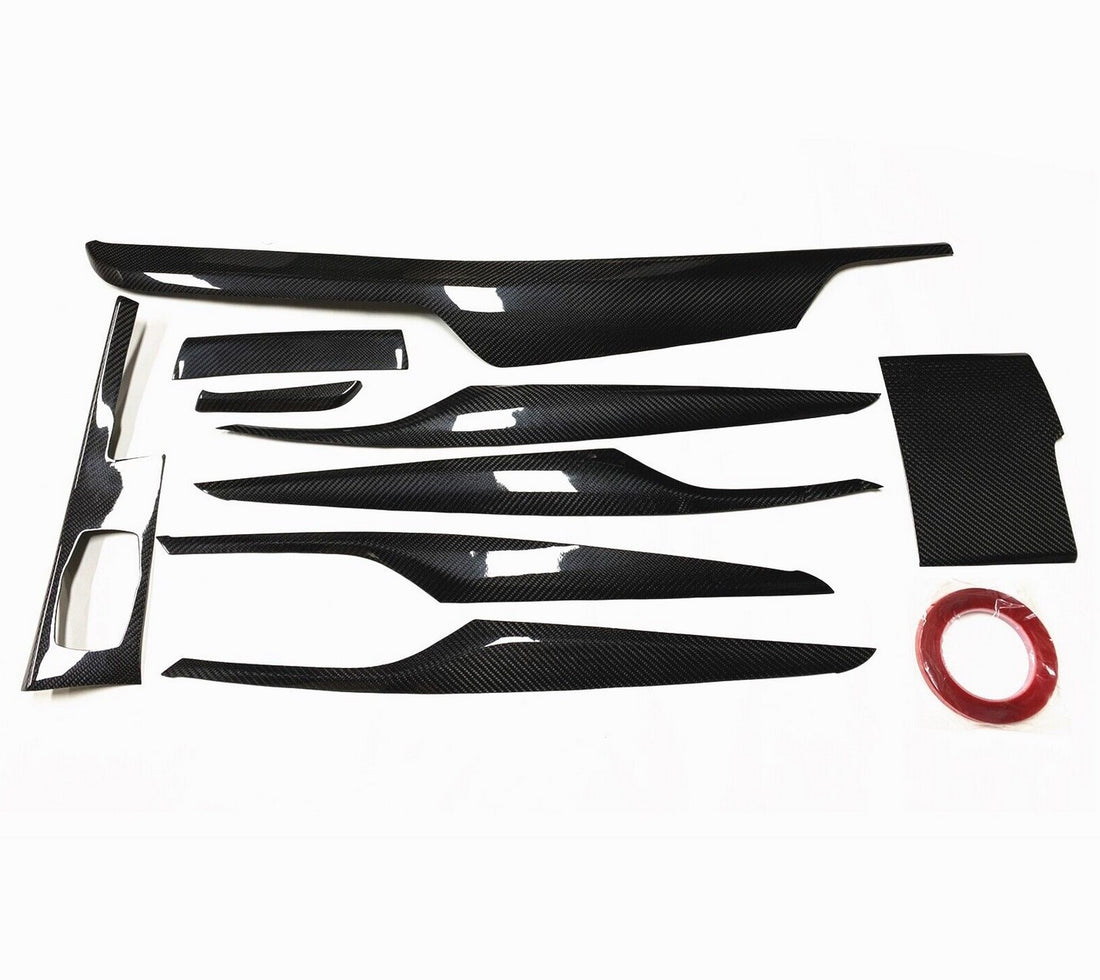 Carbon Fiber Interior Trim Set (9 Pieces) - BMW G30 5 Series