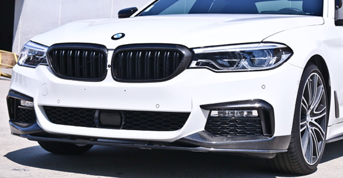 Carbon Fiber M Performance Style Front Lip - BMW G30 5 Series