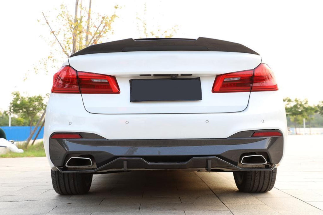 Carbon Fiber Rear Diffuser (V1) - BMW G30 5 Series