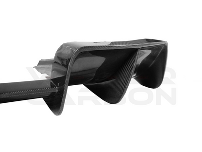 vorteq carbon mclaren 720s Se²NWB style rear diffuser with F1 LED brake light