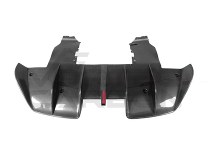 vorteq carbon mclaren 720s Se²NWB style rear diffuser with F1 LED brake light