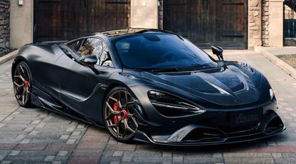 vorteq carbon mclaren 720s Se²NWB style side skirts