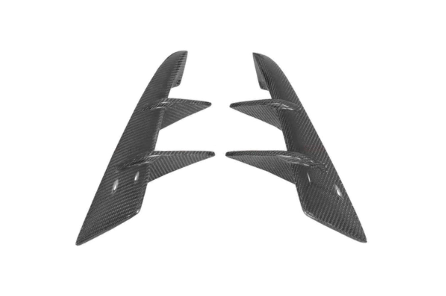 Carbon Fiber Aggressive Front Bumper Vent - Toyota Supra A90 A91