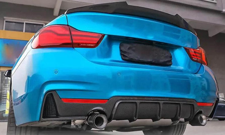 Carbon Fiber M Performance Rear Diffuser - BMW F32 F33 F36 (M-Sport Only)