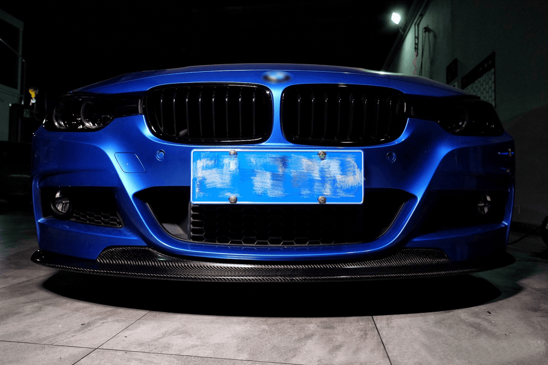 Carbon Fiber AK Style Front Lip - BMW F30 F31