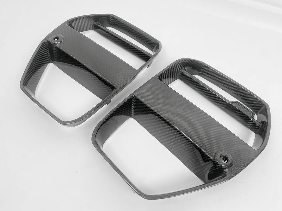 Vorsteiner Style Carbon Fiber Front Grilles - BMW G80 M3 &amp; G82 G83 M4