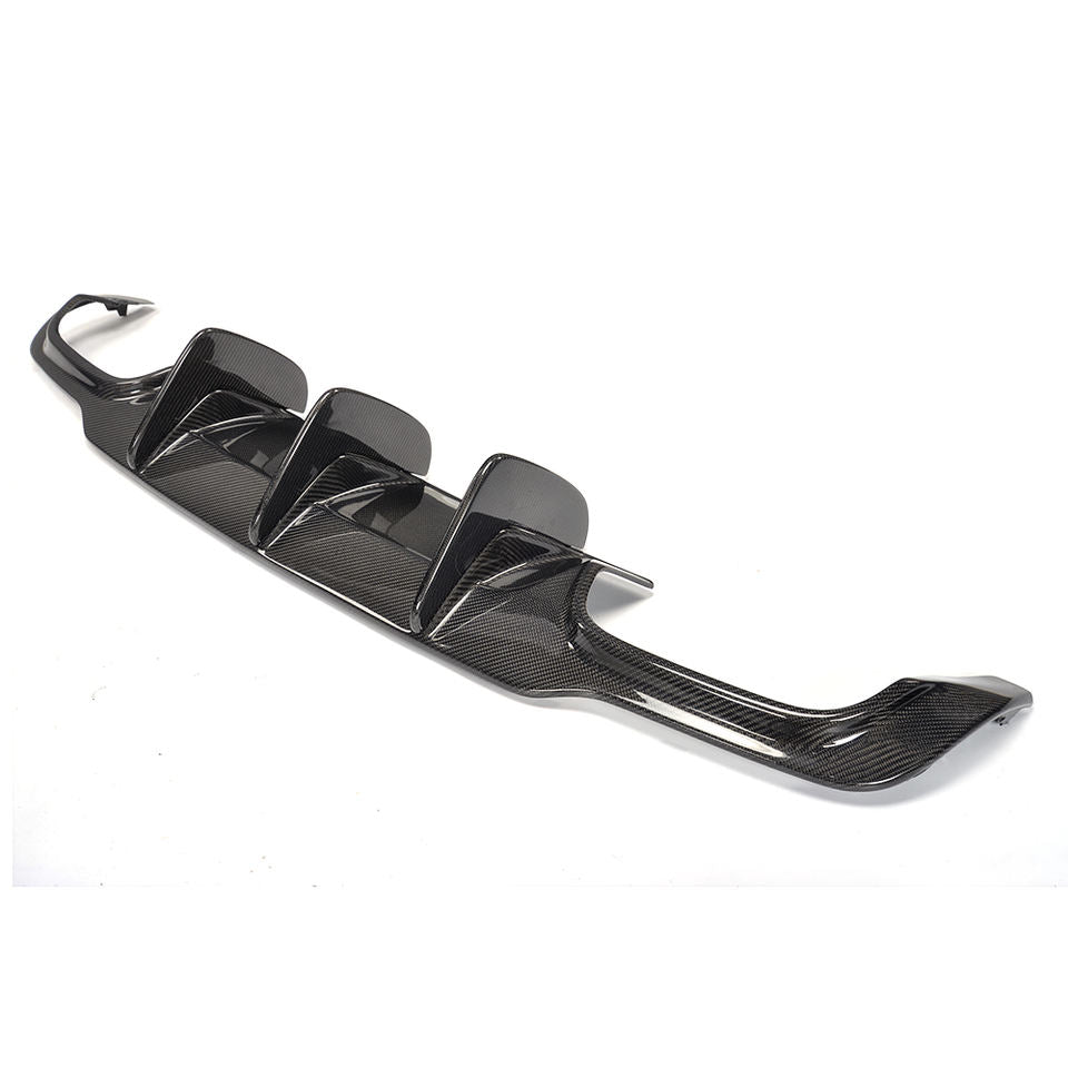 Carbon Fiber Performance Rear Diffuser (V2) - Mercedes W204 C63 AMG