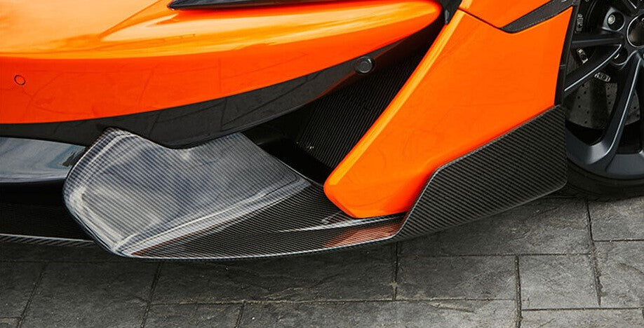 Carbon Fiber Front Splitters (2 Piece) - McLaren 570S/570GT/540C