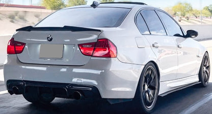 Carbon Fiber Trunk Spoiler M4 Style - BMW E90 E92 E93 3 Series &amp; M3