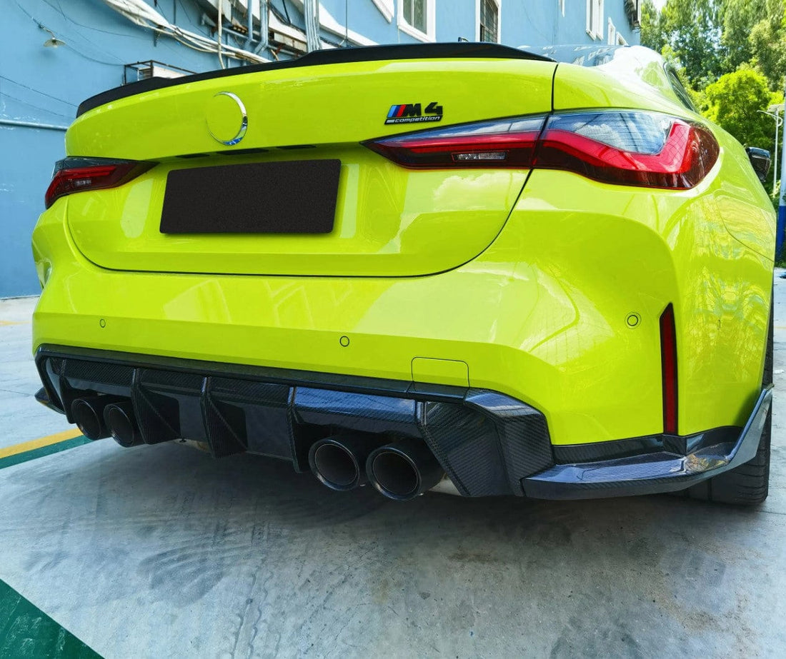 Carbon Fiber M Performance Rear Diffuser (1 Piece) - BMW G80 M3 / G82 M4