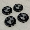 BMW Black & White Carbon Fiber Emblem Replacement Set (7 Piece) (2019+)