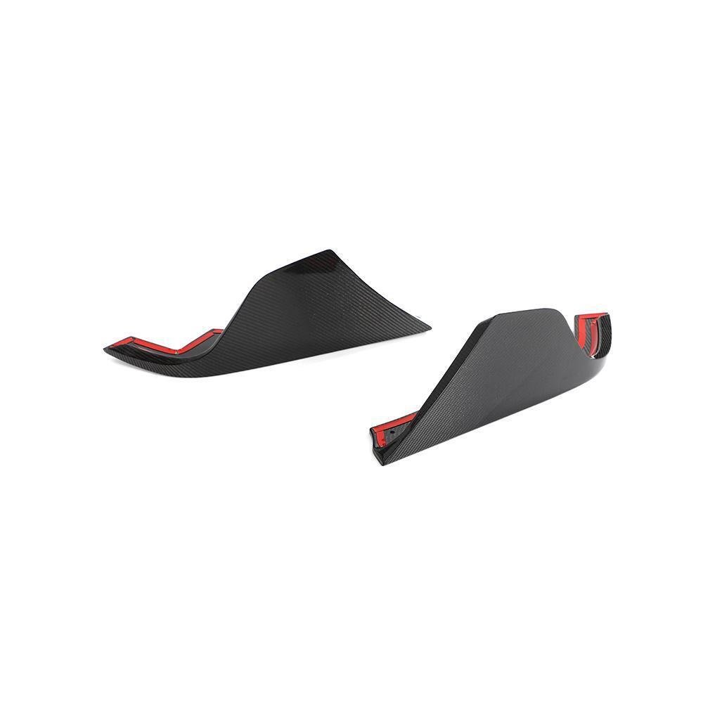 Carbon Fiber Rear Canard Splitters - Toyota Supra A90 A91 (2020+)