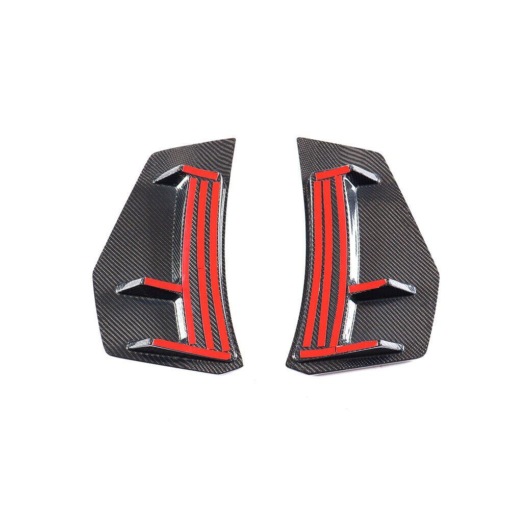 Carbon Fiber Rear Canard Splitter Winglets - Audi R8 (2016-2023)