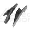 Carbon Fiber Speciale Style Side Skirt Spats - Ferrari 458 Coupe / Spyder (2010-2015)