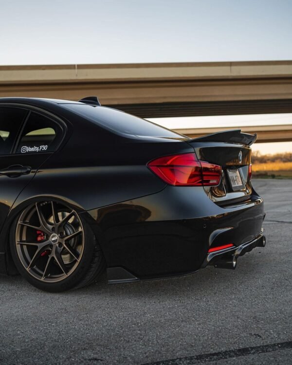 Carbon Fiber Rear Canard Splitters (V2) - BMW F30 (M-Sport Only) 2012–2018