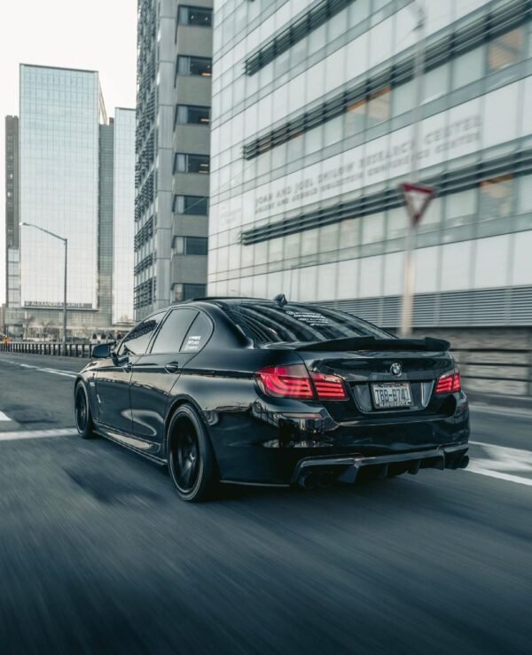 Carbon Fiber Trunk Spoiler PSM High Kick Style - BMW F10 (2011-2016)