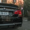 Carbon Fiber Trunk Spoiler PSM High Kick Style - BMW F10 (2011-2016)