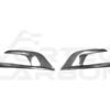 Carbon Fiber Front Bumper Canard Vent Trims - Mercedes Benz S Class W222 Sedan S63 S65 AMG (2014-2017)