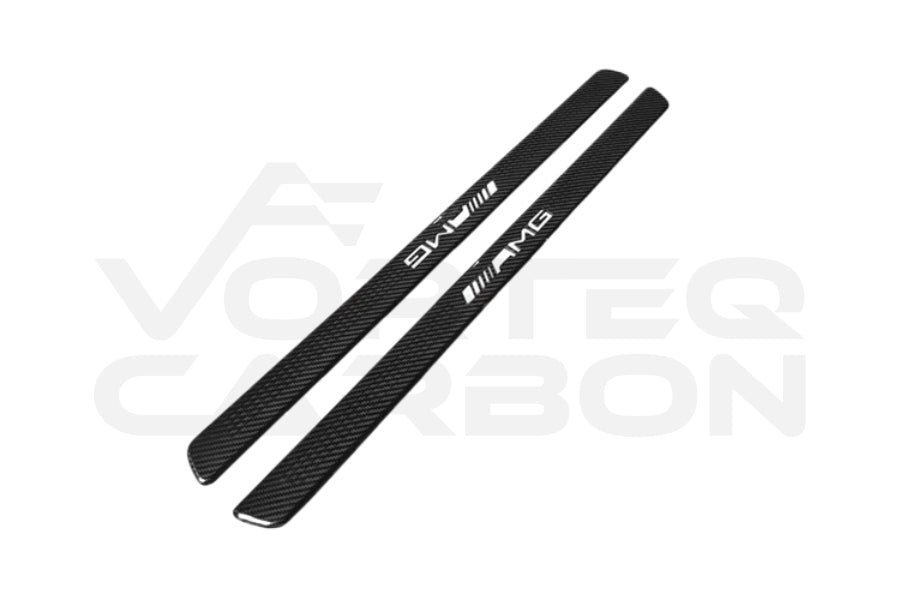 Carbon Fiber Door Sill Step Cover - Mercedes Benz C217 S63/S65 AMG Coupe (2014-2021)