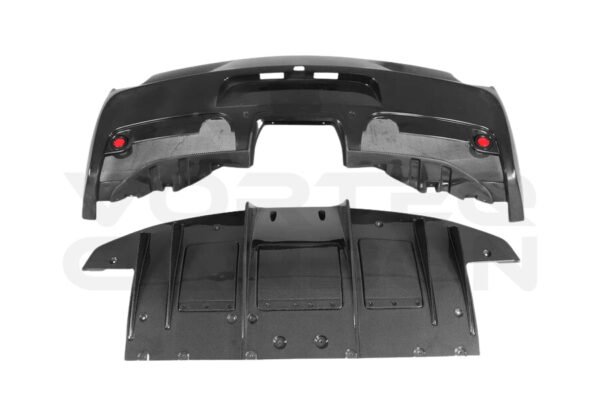 Ferrari 458 Speciale Rear Bumper with Diffuser & Lights (2013-2015)