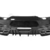 Partial Carbon Fiber I Style Rear Bumper w/ Exhaust Tips - Mercedes Benz AMG GTC (2017-2021)