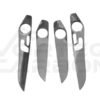 Carbon Fiber Interior Door Panel Trim Cover Strip - Mercedes Benz W205 C63/S AMG Sedan (2015-2021)