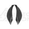 Carbon Fiber Front Lower Canards - Mercedes Benz AMG GT63/S 4 Door Coupe X290 (2019-2024)