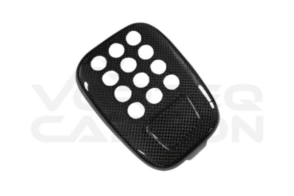 Carbon Fiber Rear Black Light Cover - Ferrari 488 GTB/Spyder (2015-2020)