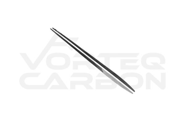 Carbon Fiber Side Skirts Extension - Mercedes Benz W205 C63/S AMG Sedan (2015-2021)