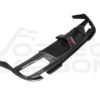 Carbon Fiber Rear Diffuser w/ LED & Rear Canards - Mercedes Benz W205 C63/S AMG Sedan (2015-2021)