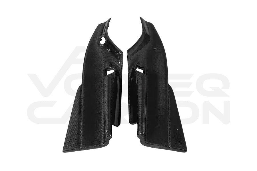 Carbon Fiber Interior Door Panel Trim - Ferrari 488 GTB & Spyder (2015-2020)