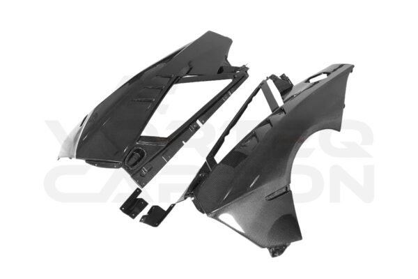 Carbon Fiber B Style Rear Quarter Panels - Lamborghini Aventador LP700 Coupe/Roadster (2011-2016)