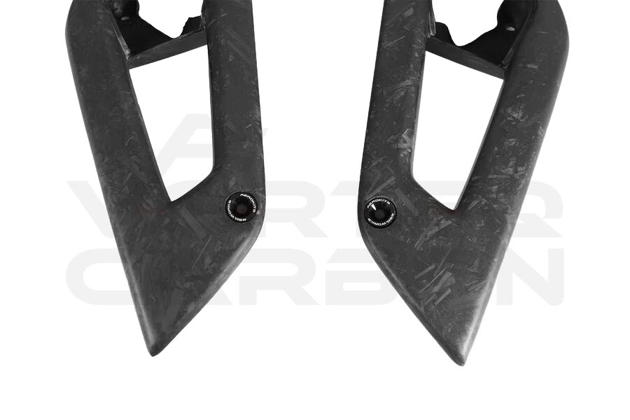 Carbon Fiber Inner Door Handle Trim - Lamborghini Aventador LP700 LP740 Coupe/Roadster (2011-2016)