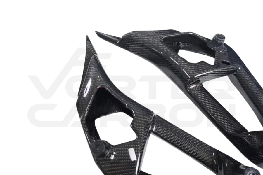 Carbon Fiber Inner Door Handle Trim - Lamborghini Aventador LP700 LP740 Coupe/Roadster (2011-2016)
