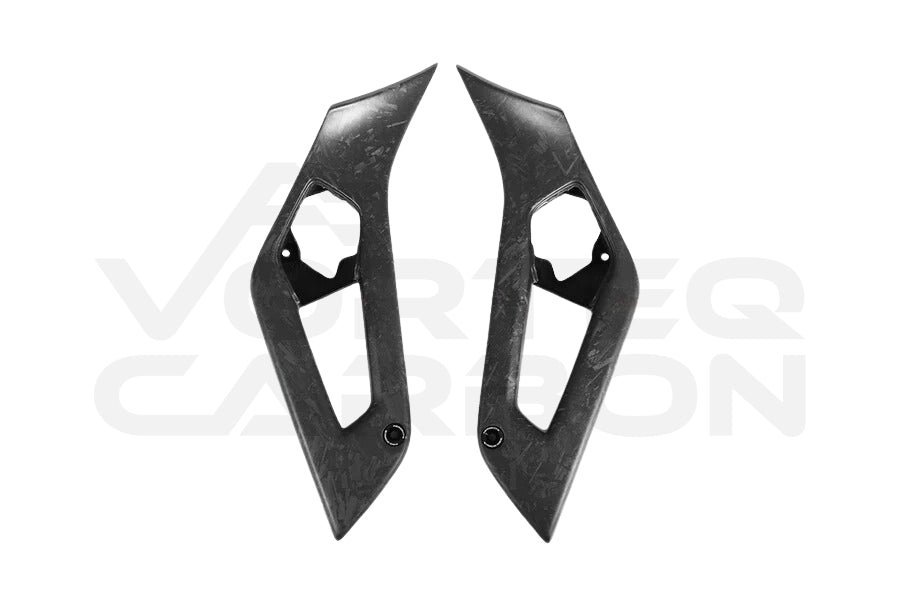 Carbon Fiber Inner Door Handle Trim - Lamborghini Aventador LP700 LP740 Coupe/Roadster (2011-2016)