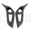 Carbon Fiber Inner Door Handle Trim - Lamborghini Aventador LP700 LP740 Coupe/Roadster (2011-2016)