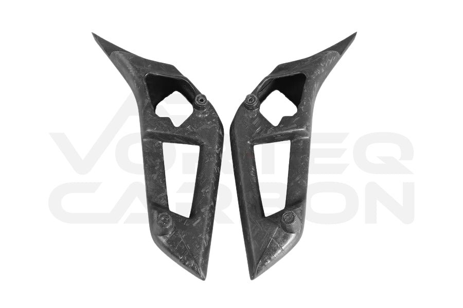 Carbon Fiber Inner Door Handle Trim - Lamborghini Aventador LP700 LP740 Coupe/Roadster (2011-2016)
