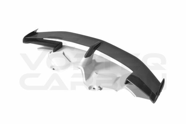 Partial Carbon Fiber SVJ Style Rear Engine Cover + Wing - Lamborghini Aventador LP700 LP740 LP750 Coupe/Roadster (2011-2021)