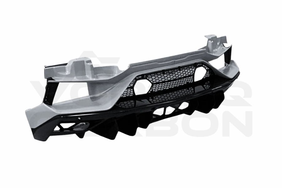Partial Carbon Fiber SVJ Style Rear Bumper - Lamborghini Aventador LP700 LP740 LP750 Coupe/Roadster (2011-2021)