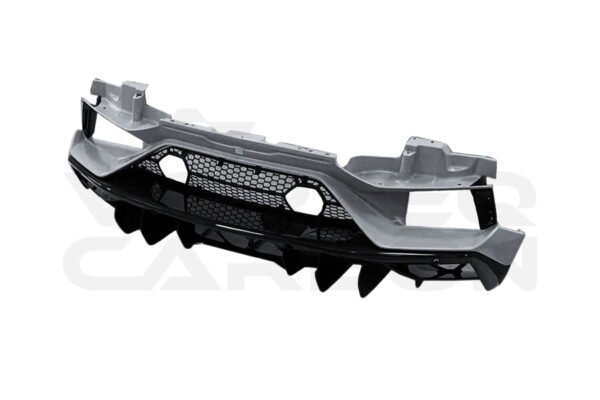 Partial Carbon Fiber SVJ Style Rear Bumper - Lamborghini Aventador LP700 LP740 LP750 Coupe/Roadster (2011-2021)