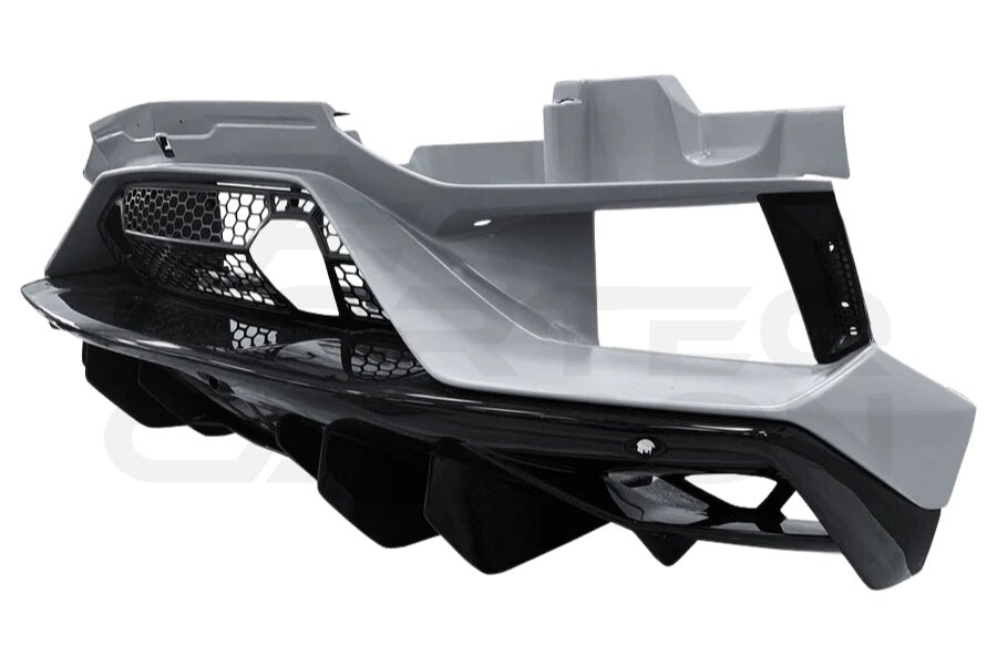 Partial Carbon Fiber SVJ Style Rear Bumper - Lamborghini Aventador LP700 LP740 LP750 Coupe/Roadster (2011-2021)