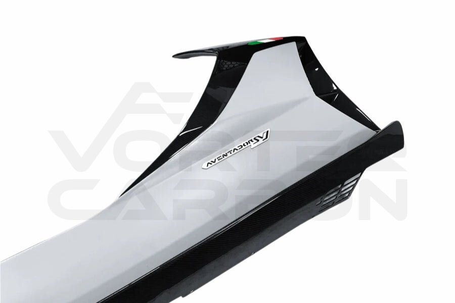 Partial Carbon Fiber SVJ Style Side Skirts - Lamborghini Aventador LP700 LP740 LP750 Coupe/Roadster (2011-2021)