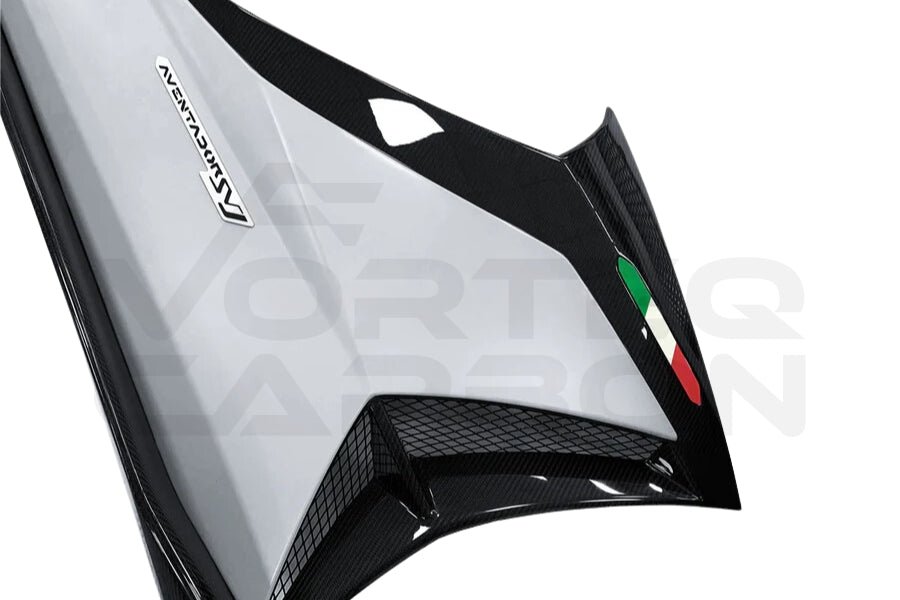 Partial Carbon Fiber SVJ Style Side Skirts - Lamborghini Aventador LP700 LP740 LP750 Coupe/Roadster (2011-2021)